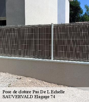 Pose de cloture