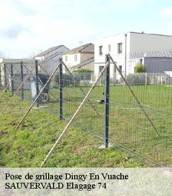 Pose de grillage