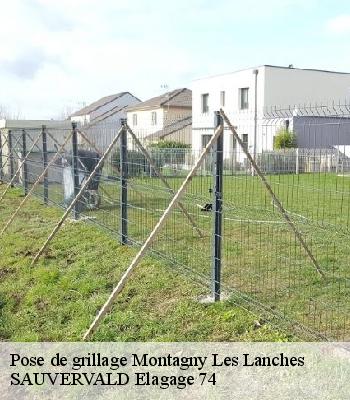 Pose de grillage