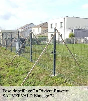 Pose de grillage