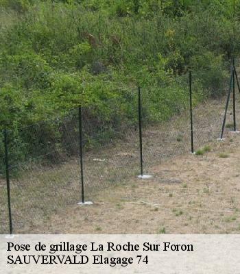 Pose de grillage