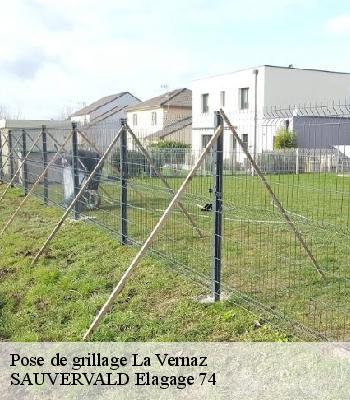 Pose de grillage