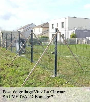Pose de grillage