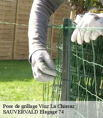 Pose de grillage