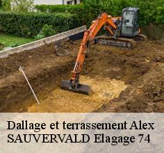 Dallage et terrassement