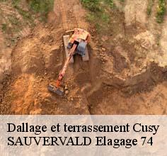 Dallage et terrassement