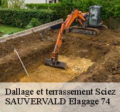 Dallage et terrassement