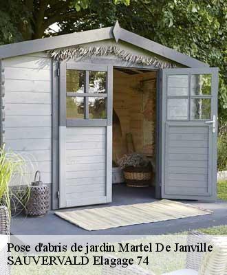 Pose d'abris de jardin