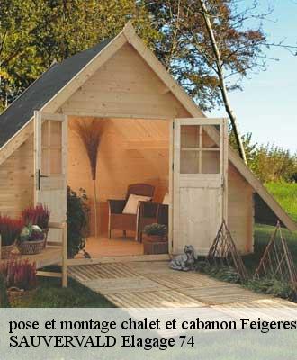 pose et montage chalet et cabanon